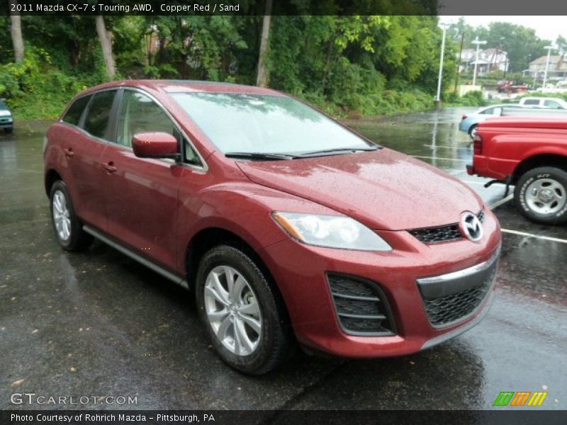 Front 3/4 View of 2011 CX-7 s Touring AWD