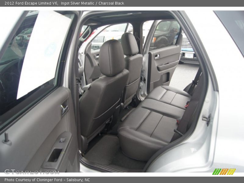  2012 Escape Limited V6 Charcoal Black Interior