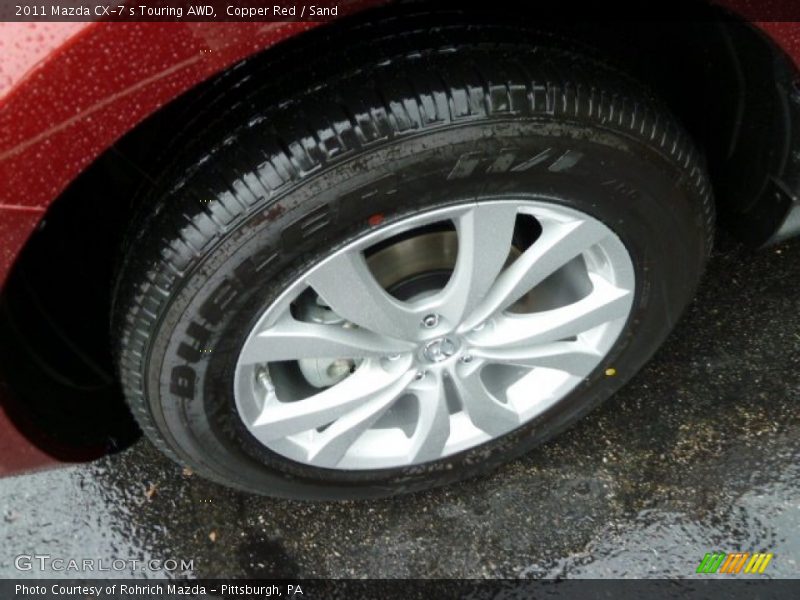 Copper Red / Sand 2011 Mazda CX-7 s Touring AWD