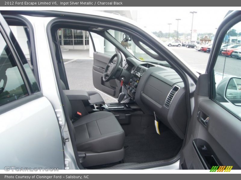  2012 Escape Limited V6 Charcoal Black Interior