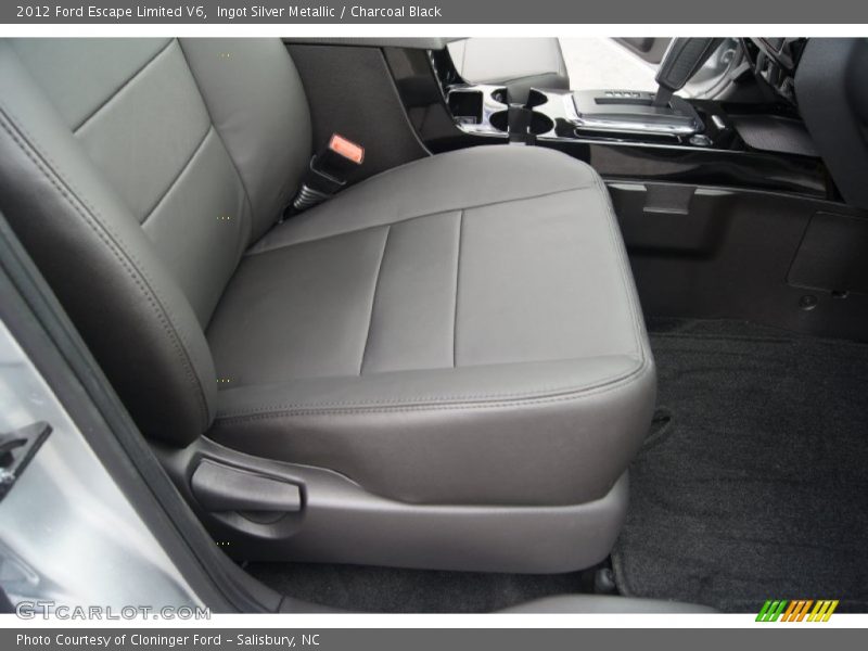 Ingot Silver Metallic / Charcoal Black 2012 Ford Escape Limited V6