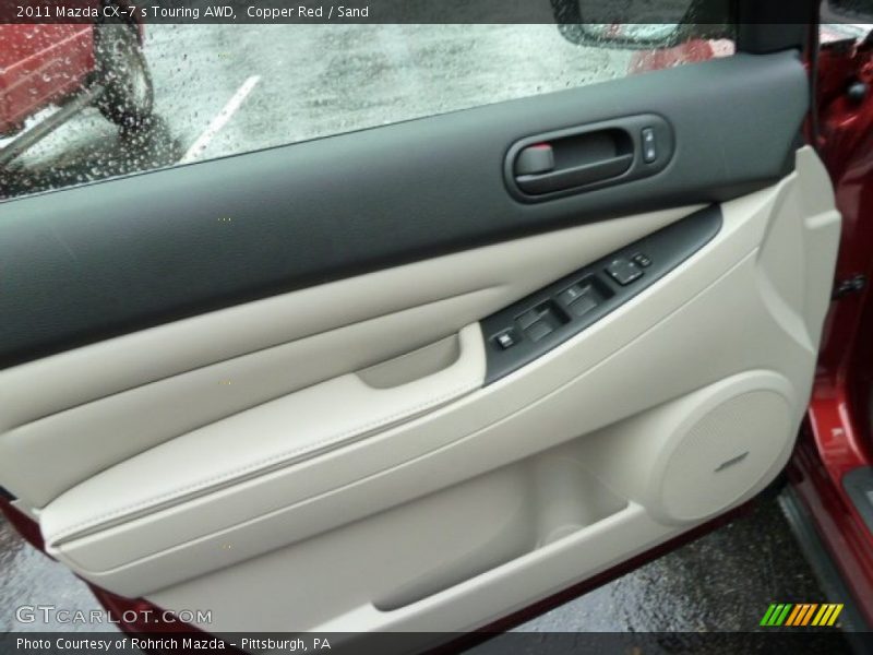 Copper Red / Sand 2011 Mazda CX-7 s Touring AWD