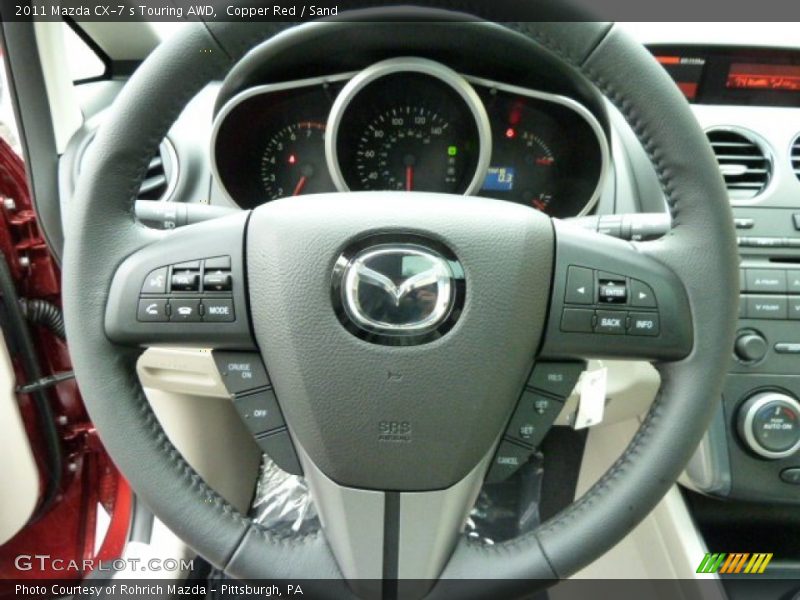  2011 CX-7 s Touring AWD Steering Wheel