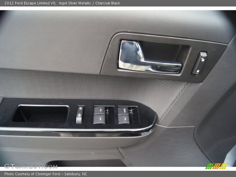 Ingot Silver Metallic / Charcoal Black 2012 Ford Escape Limited V6