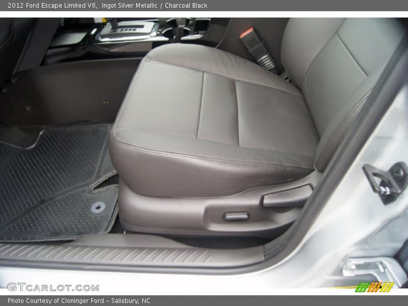 Ingot Silver Metallic / Charcoal Black 2012 Ford Escape Limited V6
