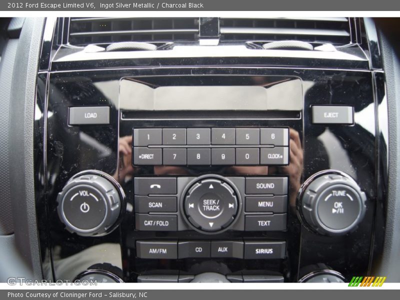 Controls of 2012 Escape Limited V6