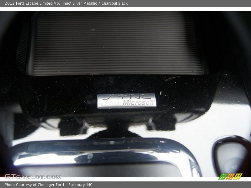 Ingot Silver Metallic / Charcoal Black 2012 Ford Escape Limited V6