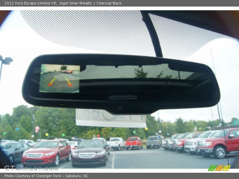 Ingot Silver Metallic / Charcoal Black 2012 Ford Escape Limited V6
