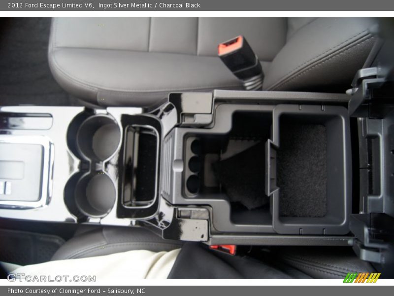 Ingot Silver Metallic / Charcoal Black 2012 Ford Escape Limited V6