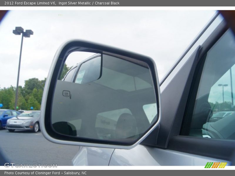 Ingot Silver Metallic / Charcoal Black 2012 Ford Escape Limited V6