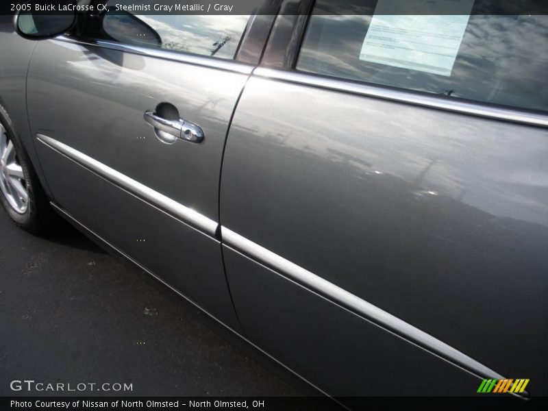 Steelmist Gray Metallic / Gray 2005 Buick LaCrosse CX