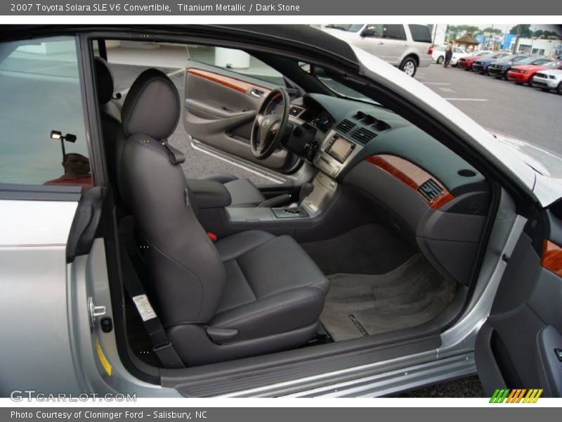 Titanium Metallic / Dark Stone 2007 Toyota Solara SLE V6 Convertible