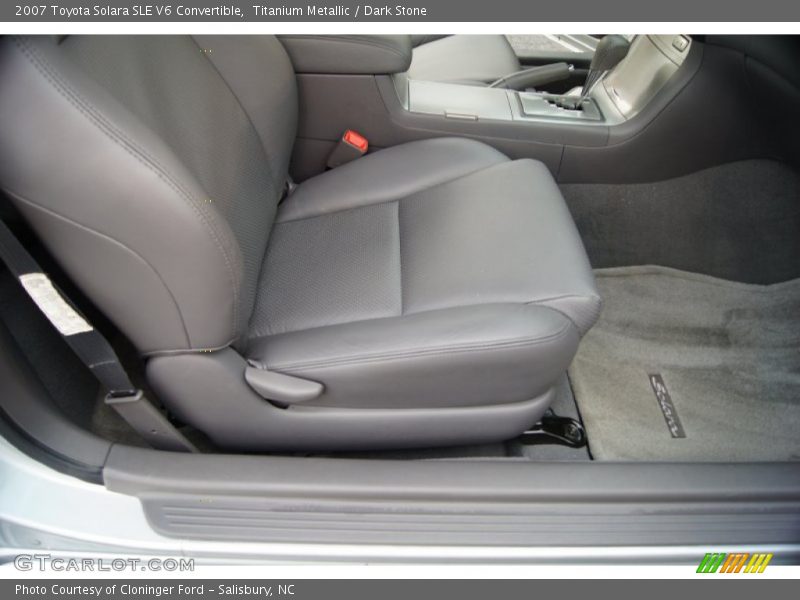 Titanium Metallic / Dark Stone 2007 Toyota Solara SLE V6 Convertible