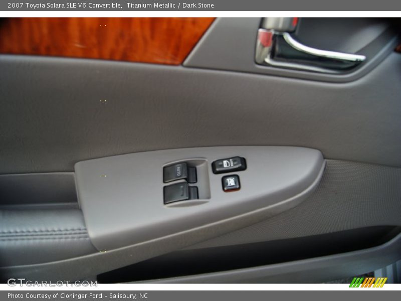 Titanium Metallic / Dark Stone 2007 Toyota Solara SLE V6 Convertible