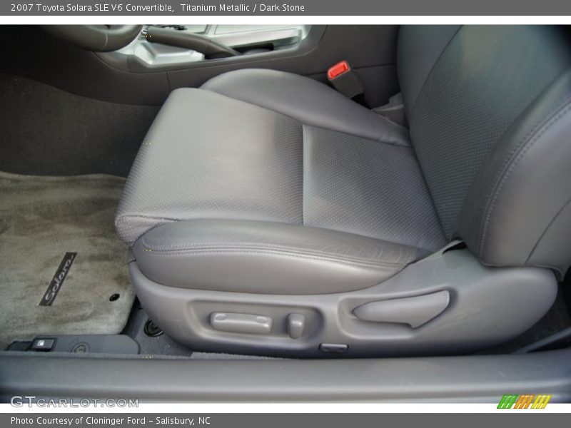 Titanium Metallic / Dark Stone 2007 Toyota Solara SLE V6 Convertible