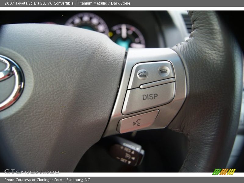 Titanium Metallic / Dark Stone 2007 Toyota Solara SLE V6 Convertible