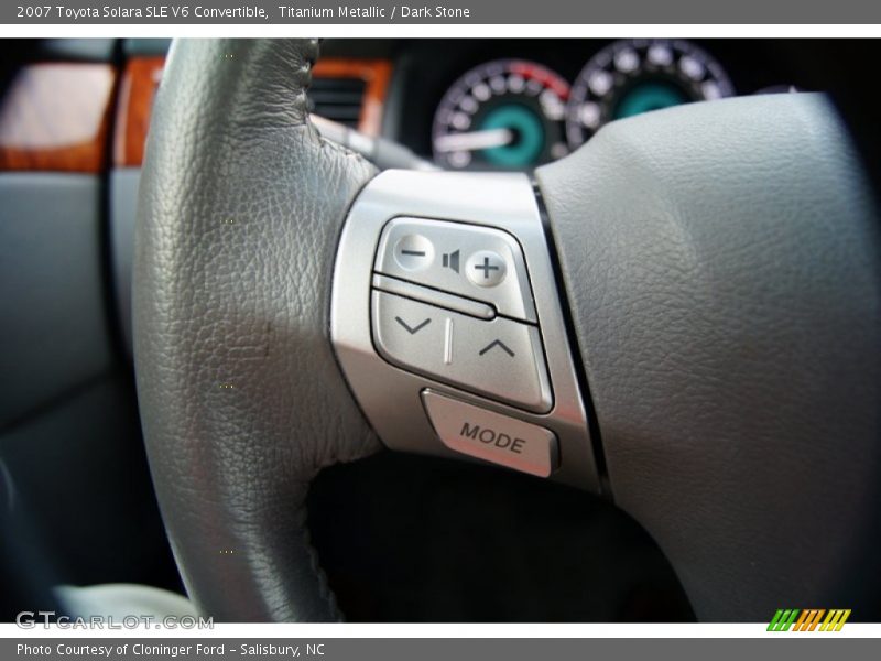 Titanium Metallic / Dark Stone 2007 Toyota Solara SLE V6 Convertible