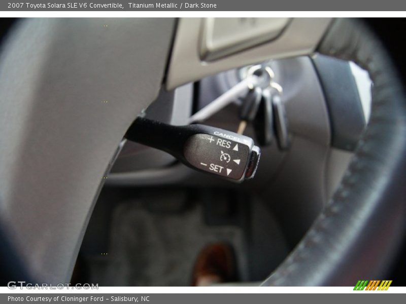 Titanium Metallic / Dark Stone 2007 Toyota Solara SLE V6 Convertible