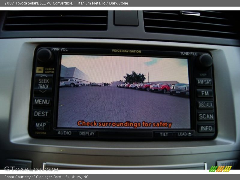 Titanium Metallic / Dark Stone 2007 Toyota Solara SLE V6 Convertible