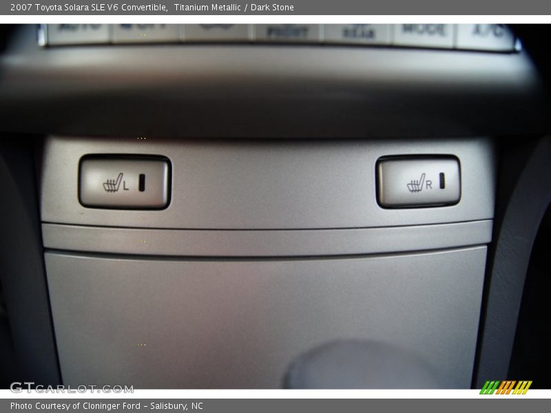 Titanium Metallic / Dark Stone 2007 Toyota Solara SLE V6 Convertible