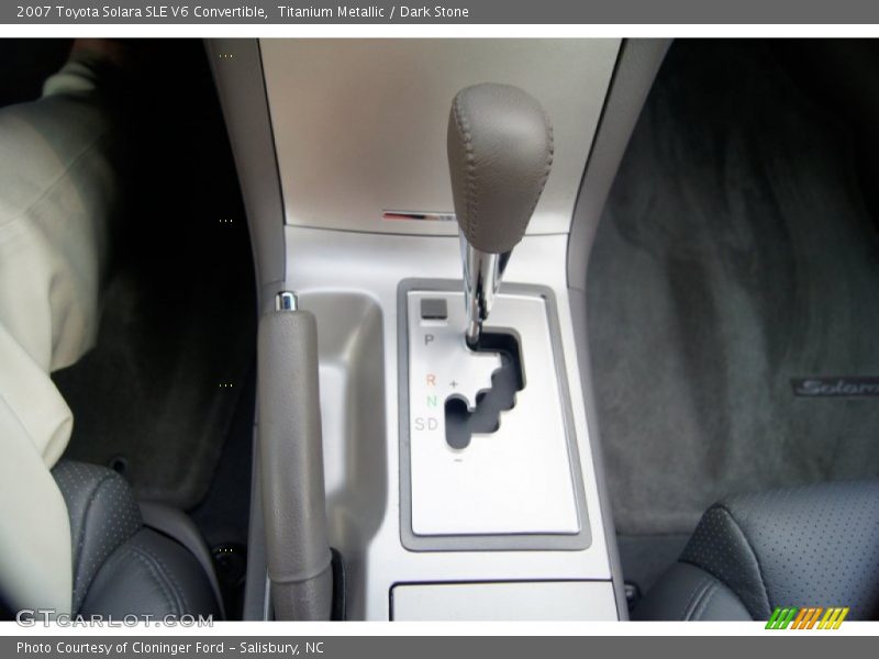 Titanium Metallic / Dark Stone 2007 Toyota Solara SLE V6 Convertible