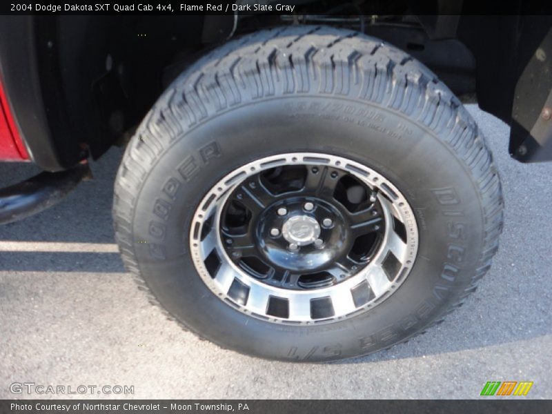 Custom Wheels of 2004 Dakota SXT Quad Cab 4x4