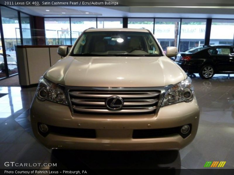 Satin Cashmere Pearl / Ecru/Auburn Bubinga 2011 Lexus GX 460