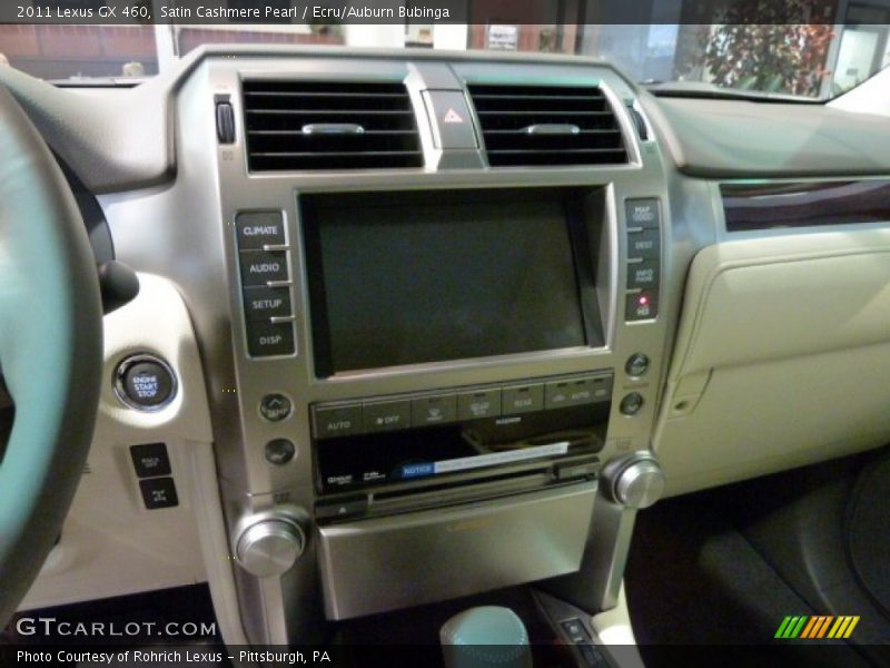 Controls of 2011 GX 460