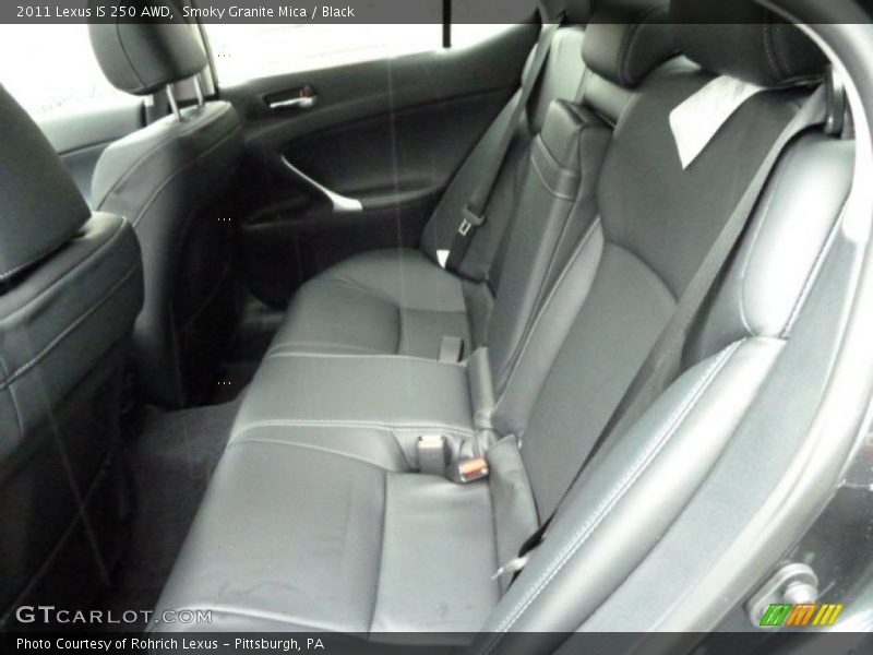  2011 IS 250 AWD Black Interior