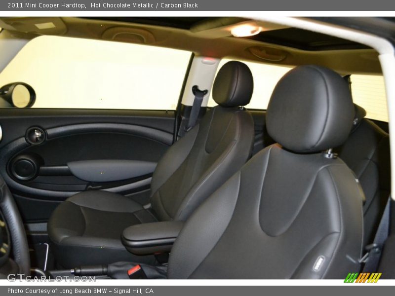 Hot Chocolate Metallic / Carbon Black 2011 Mini Cooper Hardtop