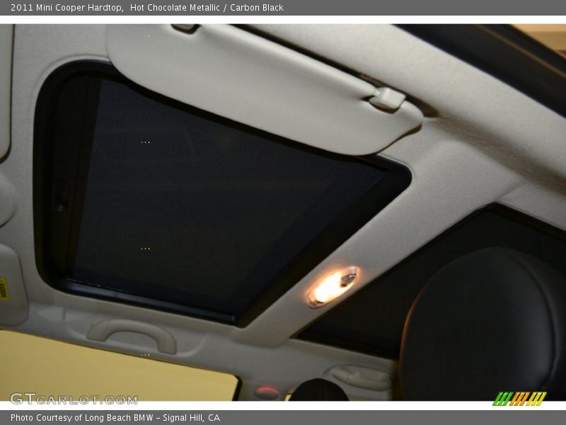 Hot Chocolate Metallic / Carbon Black 2011 Mini Cooper Hardtop
