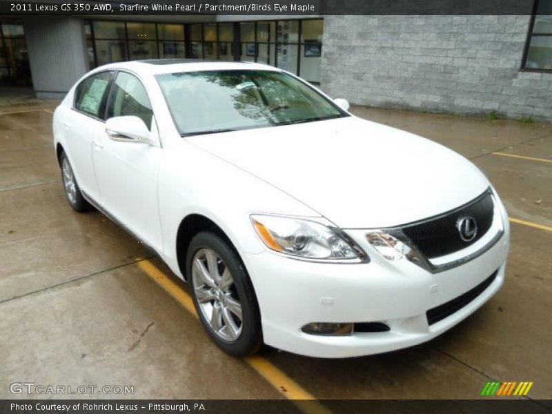 Front 3/4 View of 2011 GS 350 AWD