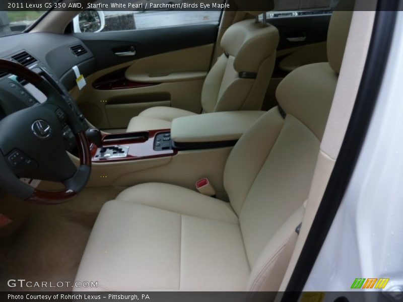  2011 GS 350 AWD Parchment/Birds Eye Maple Interior