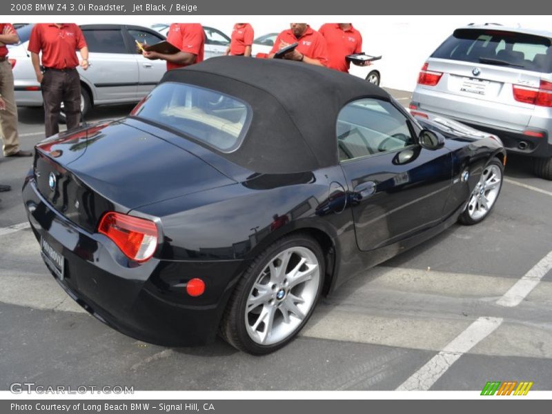 Jet Black / Beige 2008 BMW Z4 3.0i Roadster