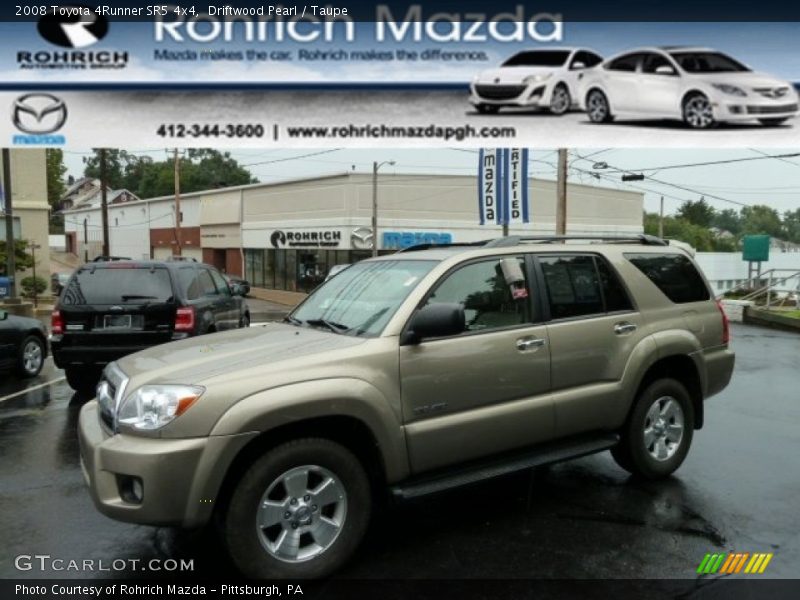 Driftwood Pearl / Taupe 2008 Toyota 4Runner SR5 4x4