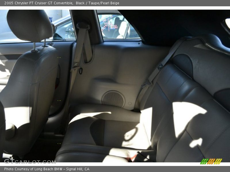 Black / Taupe/Pearl Beige 2005 Chrysler PT Cruiser GT Convertible