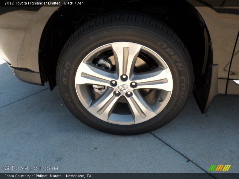  2012 Highlander Limited Wheel