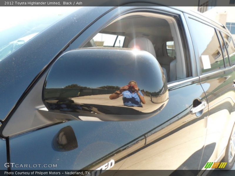 Black / Ash 2012 Toyota Highlander Limited