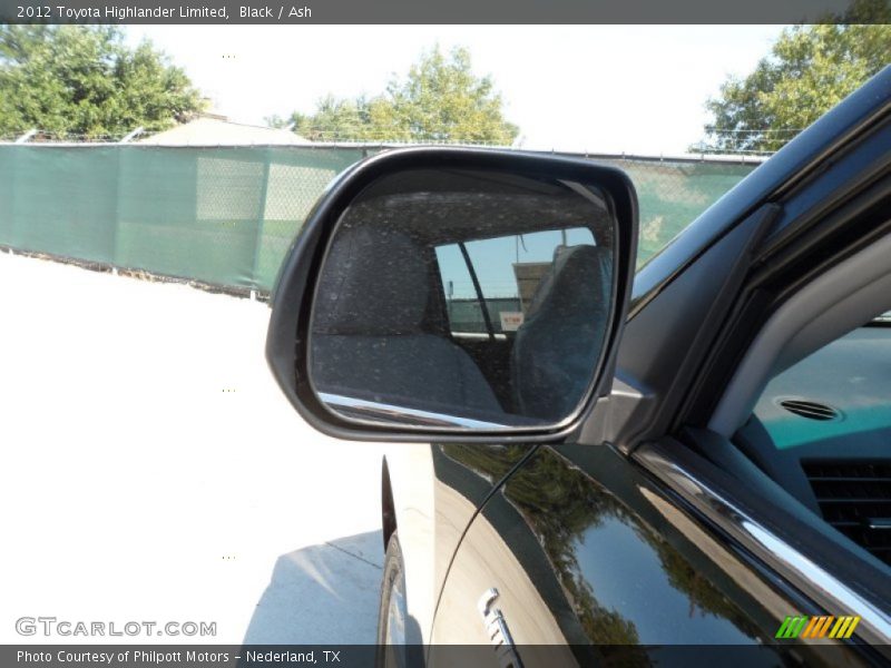Black / Ash 2012 Toyota Highlander Limited