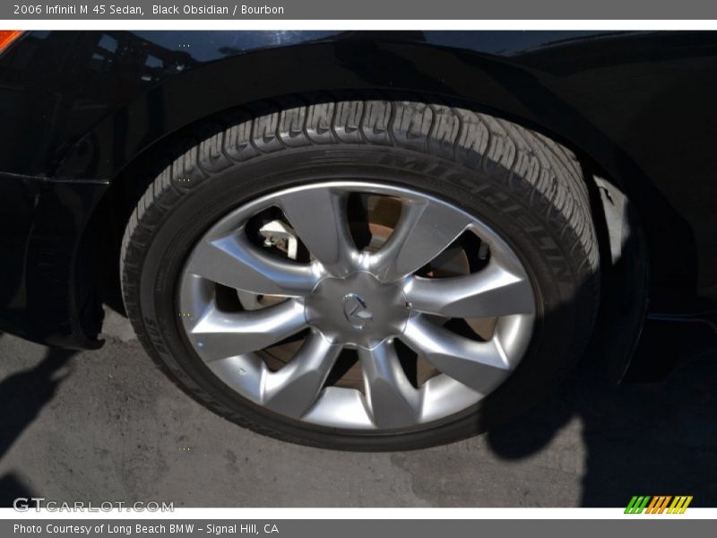 Black Obsidian / Bourbon 2006 Infiniti M 45 Sedan