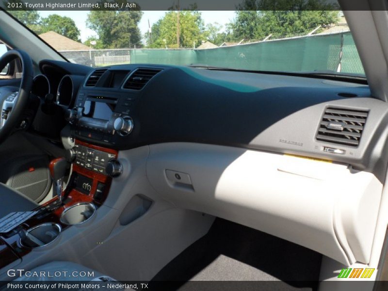 Black / Ash 2012 Toyota Highlander Limited