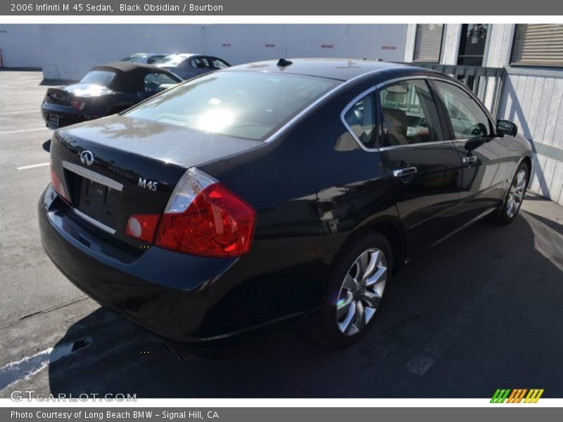Black Obsidian / Bourbon 2006 Infiniti M 45 Sedan