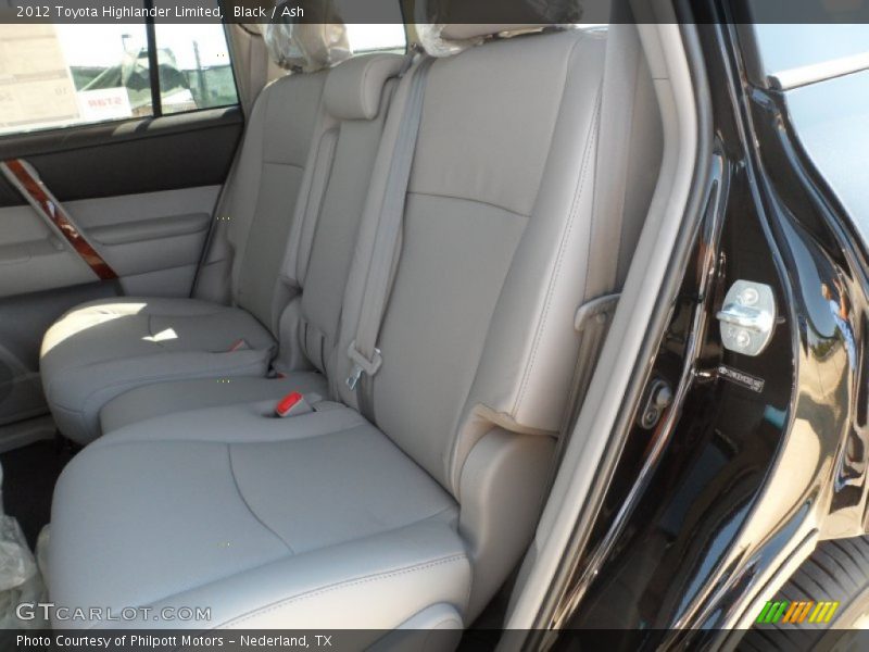 Black / Ash 2012 Toyota Highlander Limited
