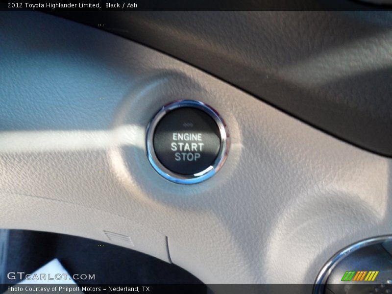 Black / Ash 2012 Toyota Highlander Limited