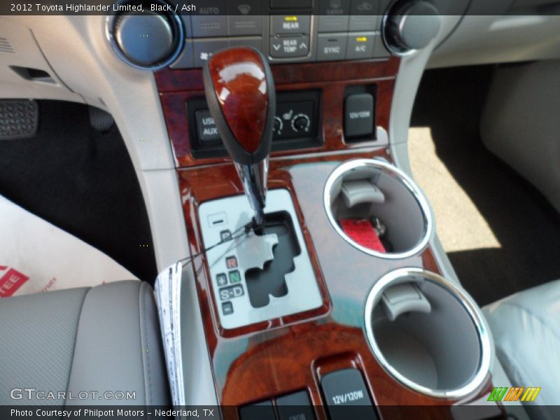  2012 Highlander Limited 5 Speed ECT-i Automatic Shifter