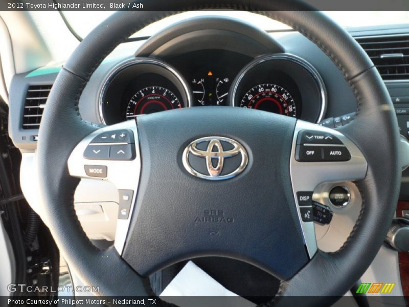  2012 Highlander Limited Steering Wheel