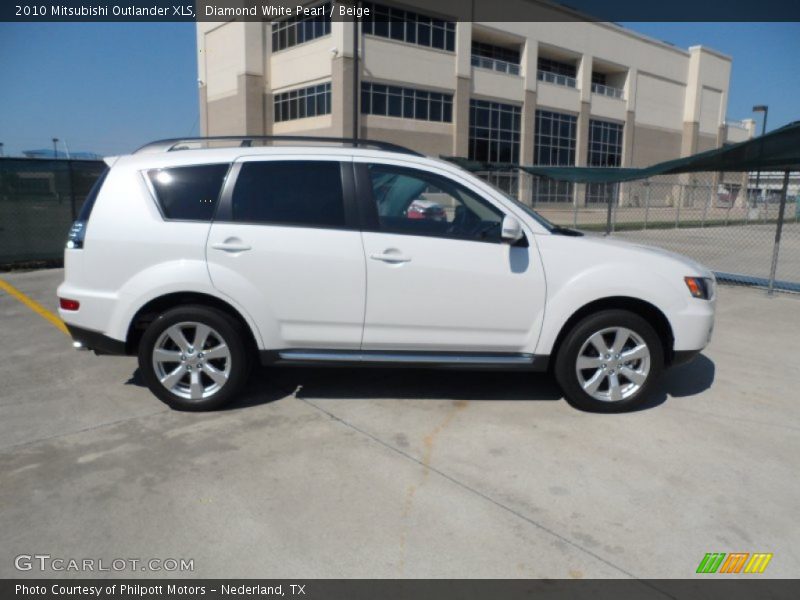  2010 Outlander XLS Diamond White Pearl