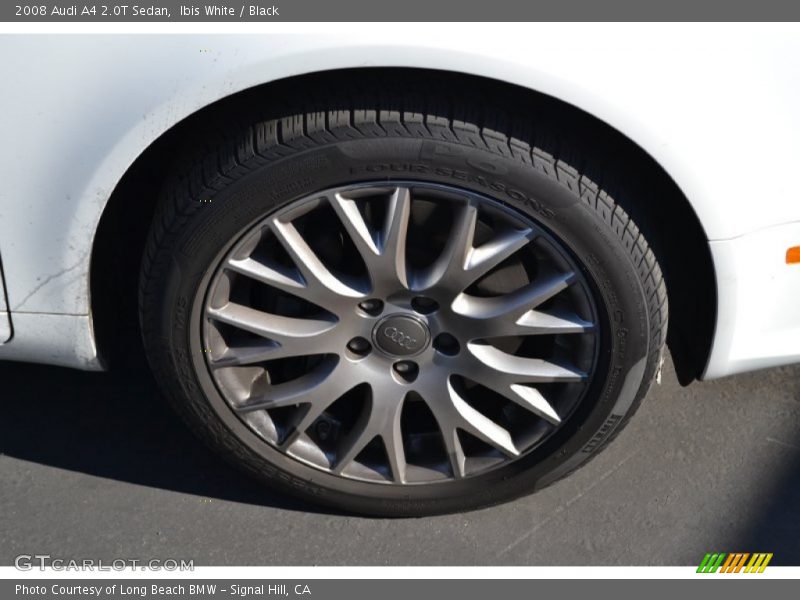Ibis White / Black 2008 Audi A4 2.0T Sedan