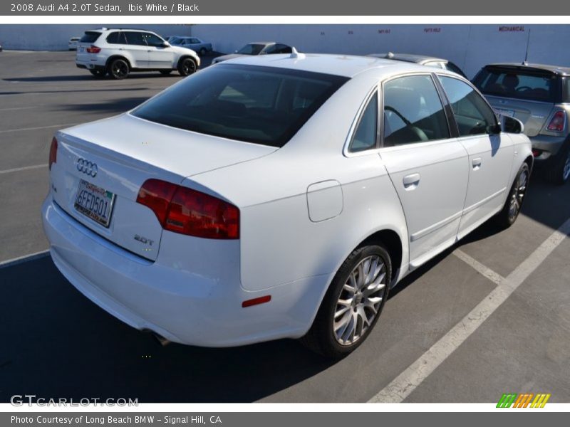 Ibis White / Black 2008 Audi A4 2.0T Sedan