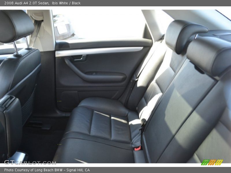 Ibis White / Black 2008 Audi A4 2.0T Sedan